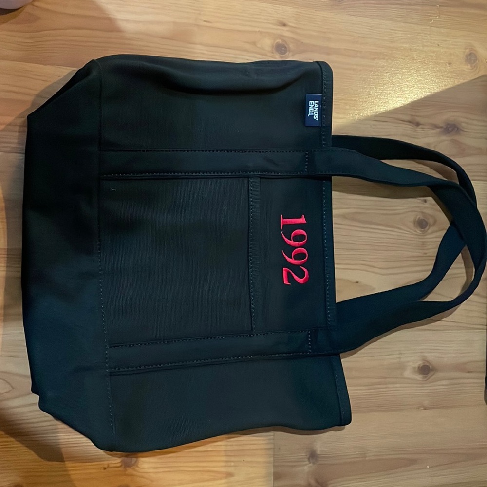 New never uses Lands End Canvas tote bag